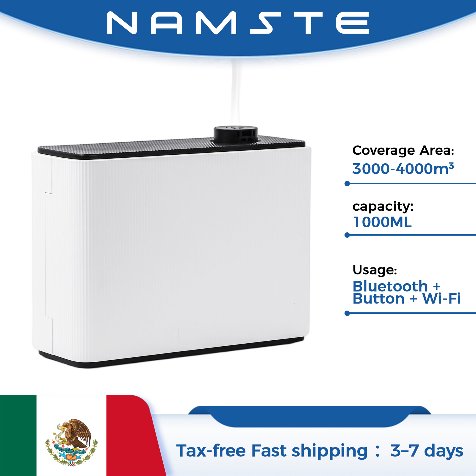 Home Fragrance Device - NAMASTE 1000ML Koku Difüzörü Ev Otel