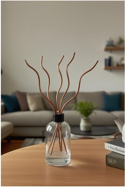 Home Fragrance Stick - 20/40 Adet Uzun Dalgalı Rattan Çubuk