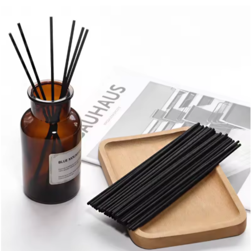 Home Fragrance Stick - 10/30/50 adet Karışık Siyah Beyaz Fiber