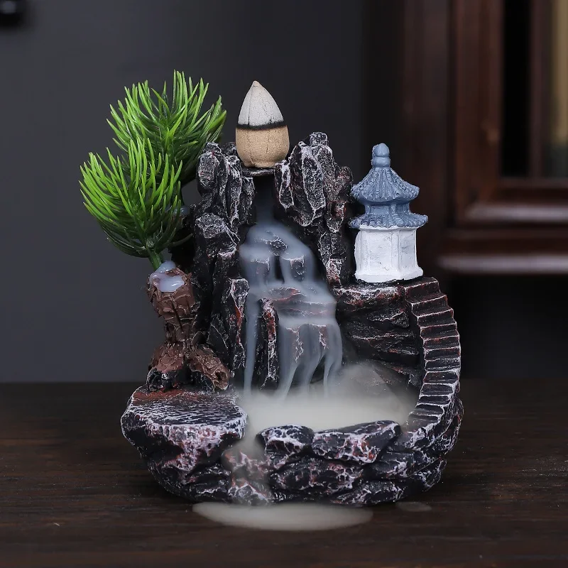 Backflow tütsü tutucu şelale t - Incense Cone Holder incelemesi ve fiyatı