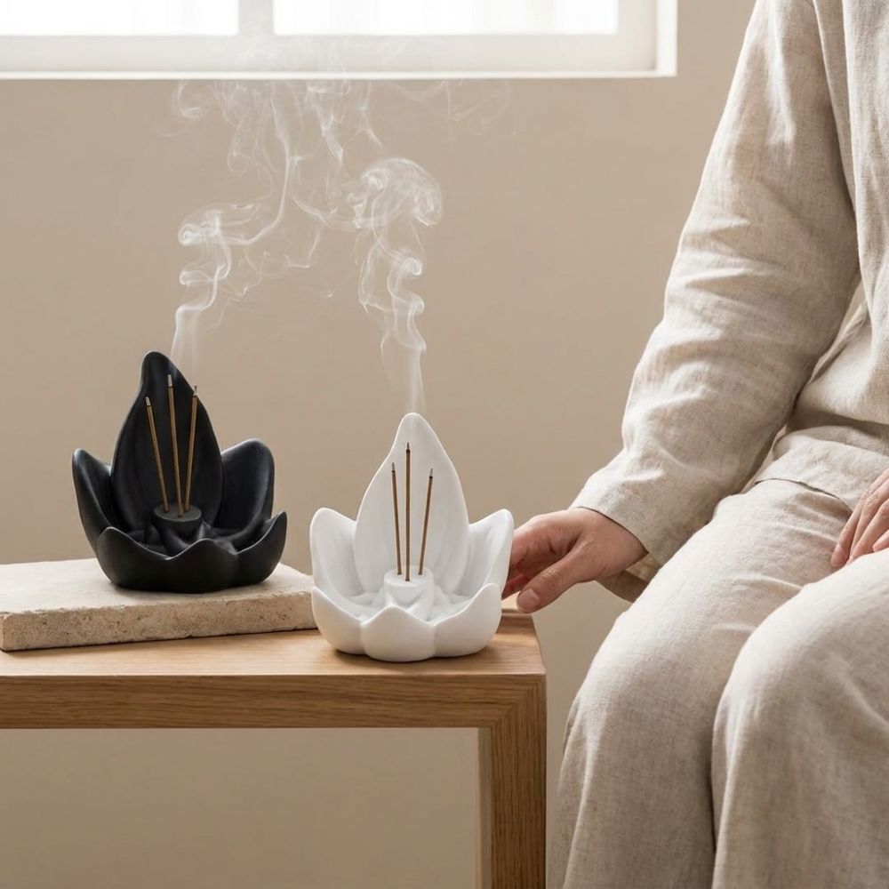 Zen Çin Tarzı Lotus Tütsülük 3 - Incense Cone Holder incelemesi ve fiyatı