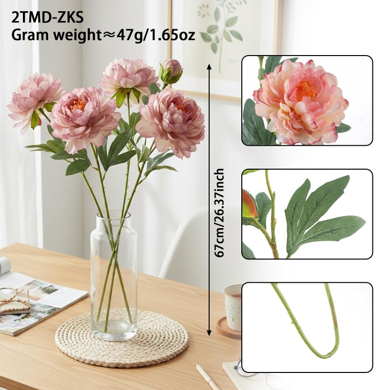 4 adet simüle edilmiş şakayık  - Home Fragrance Edg incelemesi ve fiyatı