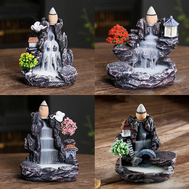 Geri akış tütsü tutucu şelale  - Incense Cone Holder incelemesi ve fiyatı